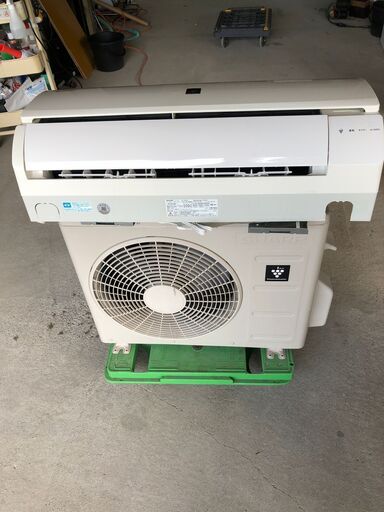 SHARP シャープ ルームエアコン クーラー 冷房2.2kw 暖房2.2kw 6畳用 100V 室内機AC-225FD 2015年製