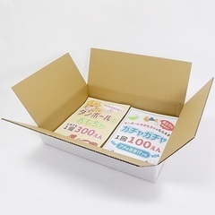 【新品】段ボール箱（白）宅配120サイズ　浅型タイプの画像