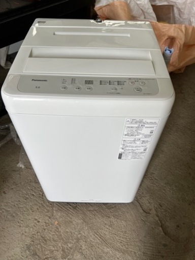 決まりました洗濯機　Panasonic NA-F50B15 2022年製