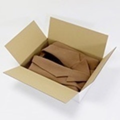 【新品】白ダンボール箱 浅型タイプ A3サイズ対応【宅配100サイズ(3辺90cm)】の画像