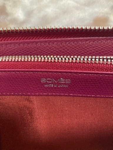 somes saddleソメスサドル ラウンドファスナージップ長財布　レディース