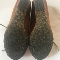 値下げ　7.3㎝ヒール　革靴の画像