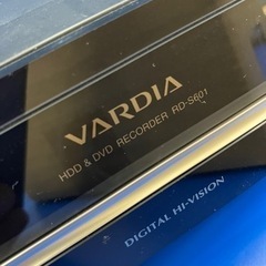 【引渡し完了】【ジャンク】TOSHIBA 東芝　VARDIA HDD&DVDレコーダーの画像