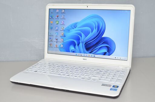 中古良品ノートパソコン Windows11+office 新品爆速SSD256GB NEC LS550/H Core i5-3210M/メモリ8GB/15.6インチ/WEBカメラ/無線/DVDマルチ