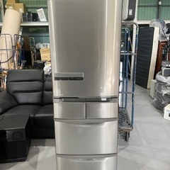 HITACHI ノンフロン冷凍冷蔵庫 415L 2015年製 R-K42E (SH) 自動製氷右