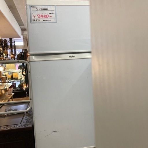 【BY REUSE 霧島国分新町店 出張買取•見積完全無料¥0 】Haier ２ドア冷蔵庫　2014
