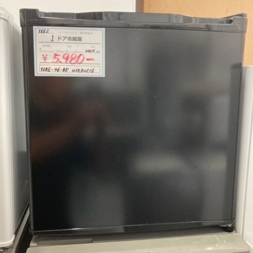 売約済み【BY REUSE 霧島国分新町店 出張買取•見積完全無料¥0 】TEES  １ドア冷蔵庫