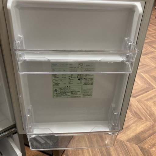 売約済み【BY REUSE 霧島国分新町店 出張買取•見積完全無料¥0 】AQUA  ２ドア冷蔵庫
