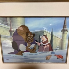 ディズニー美女と野獣セル画
