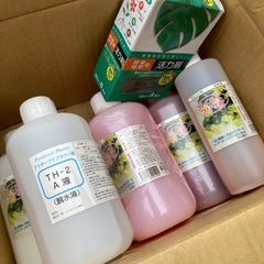 プリザーブドフラワー液　活力剤　まとめ売り　らくらくプリザ液　脱水液