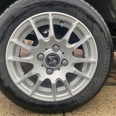 タイヤ、ホイールセット購入したばかりで美品✨155/65R13タ...