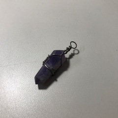 ☆値下げ☆ K2306-089 ネックレストップ アメジスト風
