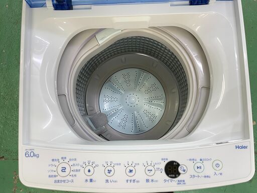 商談中★Haier★ 6kg洗濯機 2020年 JW-C60FK ハイアール 50/60Hz共用 新生活 一人暮らし 生活家電 福島 