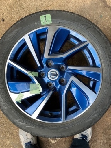 「お話し中」6/5値下げしました。リーフ　エアロスタイルのホイール