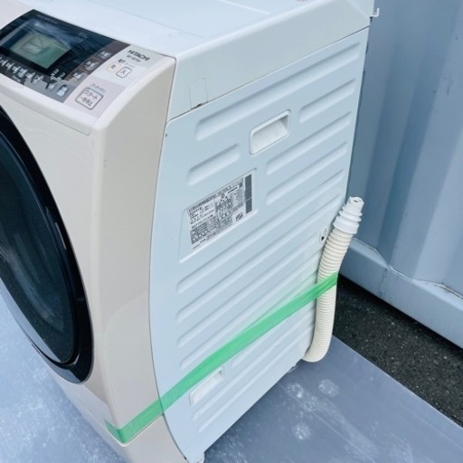 激安⬇️ HITACHI ドラム式洗濯乾燥機　10kg 設置&撤去OK