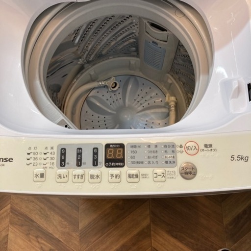 売約済み【BY REUSE 霧島国分新町店 出張買取•見積完全無料¥0 】全自動洗濯機　2022