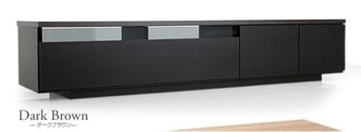 テレビボード ブラック
