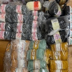 毛糸たくさん