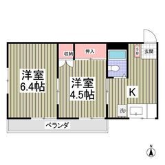 本千葉駅・家具家電付き！2K・敷金&礼金0！