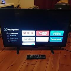 WESTING HOUSE リモコンつき32型テレビの画像