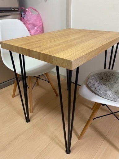 2人用ダイニングテーブルセット[お相手決まりました]