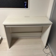 無印　デスクの画像