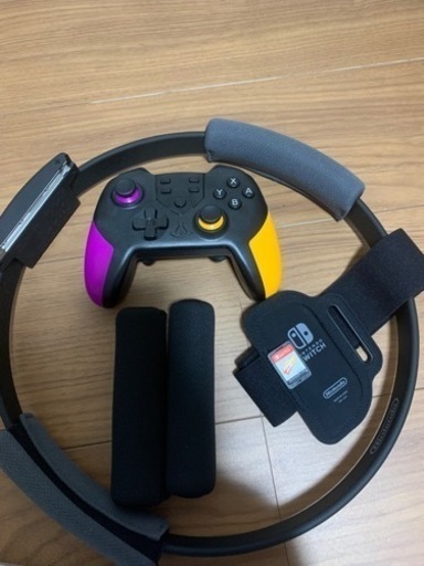 【取引中】リングコン付き!!リングフィットアドベンチャー