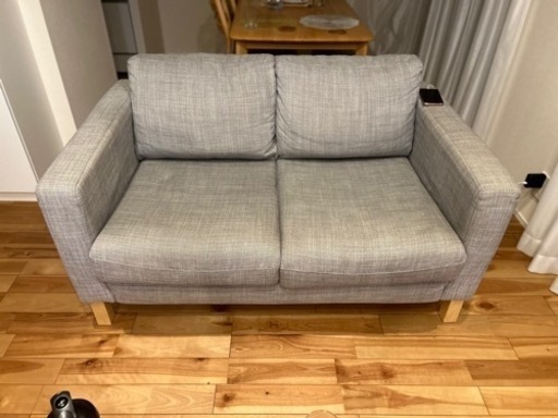 ★IKEAの2人がけソファ★引き取りに来ていただける方限定でお願いします
