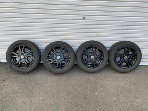 タイヤホイール4本155/65r13 深溝