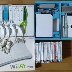 Wii本体×バランスWiiボード×ソフト17本セット
