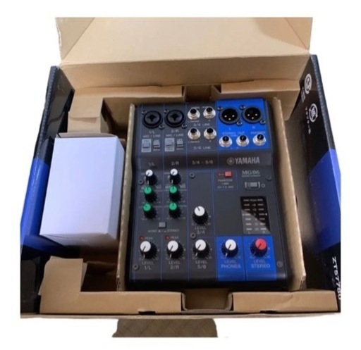 YAMAHA MG06ミキシングコンソール