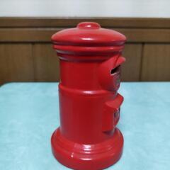 郵便ポスト　貯金箱の画像