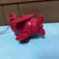 飛行機　貯金箱の画像