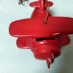 飛行機　貯金箱の画像