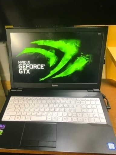 i7 8700k (デスクトップCPU)ゲーミングノートPC 16GB SSD250＋HDD750 GTX 1050 Ti office搭載値引き交渉可