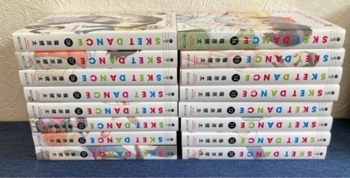 新品 大人気漫画！ SKET DANCE 文庫版　化粧ケース　特典ポストカード全巻分セット 篠原健太