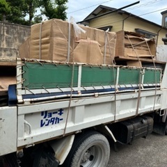 解体作業に伴う、手元、運転手。の画像