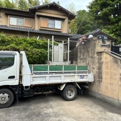 解体作業に伴う、手元、運転手。の画像