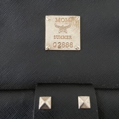 中古　黒　リュックの画像