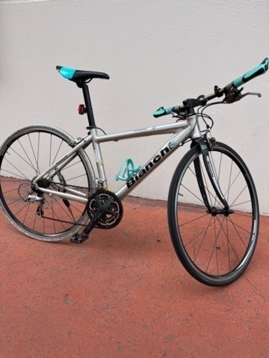 商談中　ビアンキ　Bianchi クロスバイク カメレオンテ フロントリアディレイラー105 