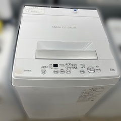 J2512 6ヶ月保証付き！ 4.5kg洗濯機 東芝 TOSHIBA AW-45M9 2020年製