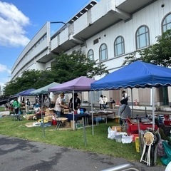 住道南口駅前　フリマ　マルム市