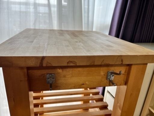 値下げしました！IKEA BEKVÄM ベクヴェーム　キッチンワゴン　（中古）