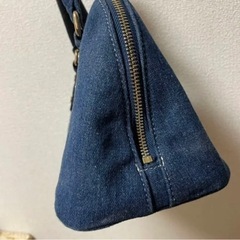 OZOC デニムハンドバッグの画像