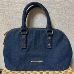 OZOC デニムハンドバッグ