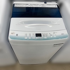 J2514 6ヶ月保証付！ 4.5kg洗濯機 Haier ハイアール JW-U45HK 2022年製