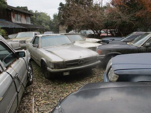 オールド―ベンツ―107-500SLフロントバンパー販売