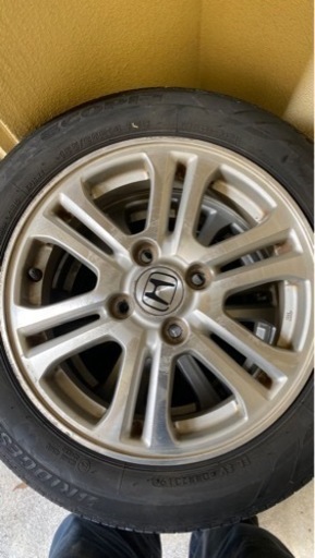 ホンダ軽自動車用アルミホイール、タイヤ付き