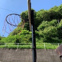 バスケットゴールの画像