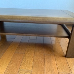 カリモク製　ローテーブル　の画像